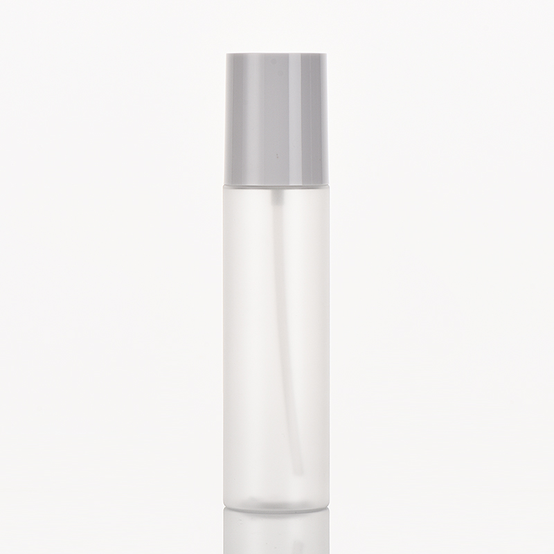 Hot Sale Matte Transparent Bottle With White Lotion Pump&Cap