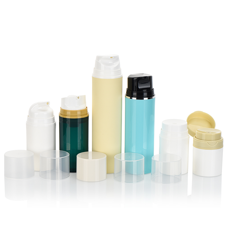 Airless Bottle Custom Glossy Matte Finish With Unique Pump 50ml