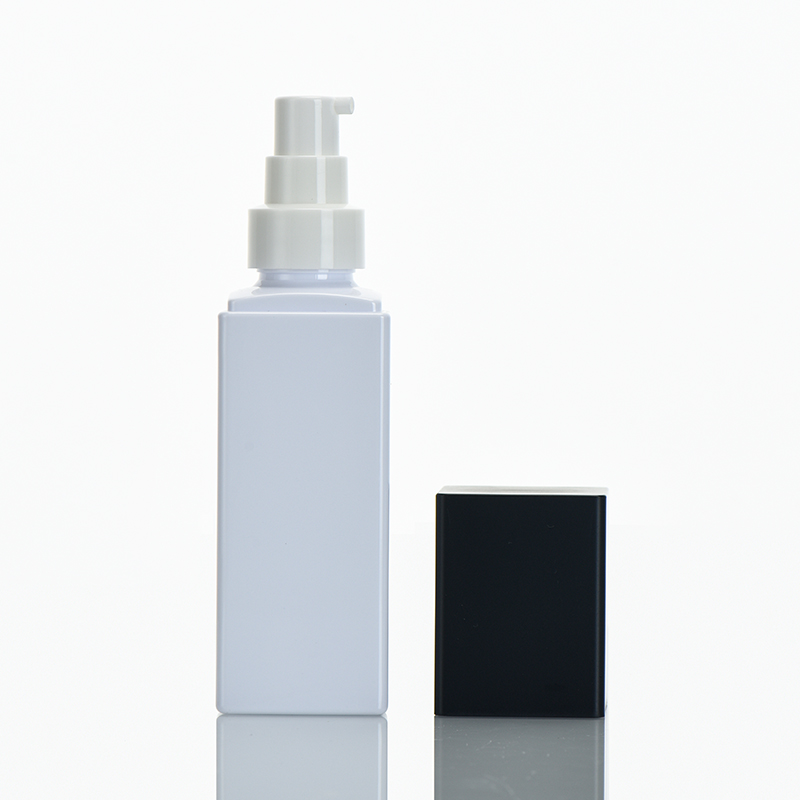 Custom Packaging PET Bottle 120ml With Lotion Pump Used For Skin Care Products