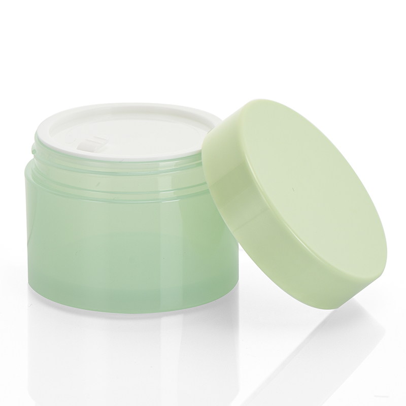 Skin Care Packaging Blam Lip Scrub Container Empty 30g PET Plastic Clear Jar With Lid