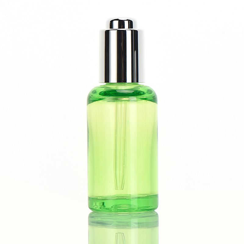 PET Cosmetic Plastic Dropper Bottle 38ml Used For Serum Products