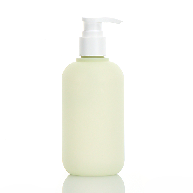 Cosmetic Plastic HDPE Bottle 300ml With Pump